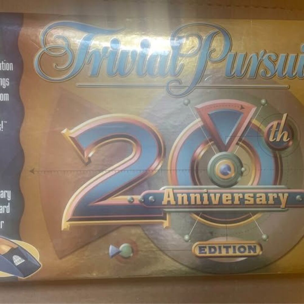 New Sealed Trivial Pursuit 20th Anniversary Edition board game